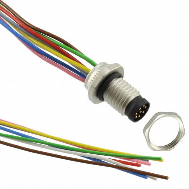 1424230 CBL 8POS MALE TO WIRE 1.64'
