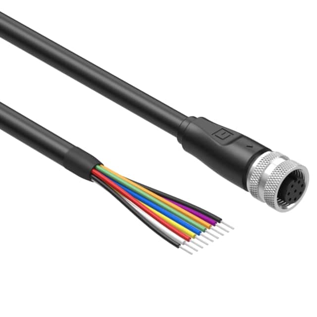 10-03820 CBL 8POS FMALE TO WIRE 32.8'