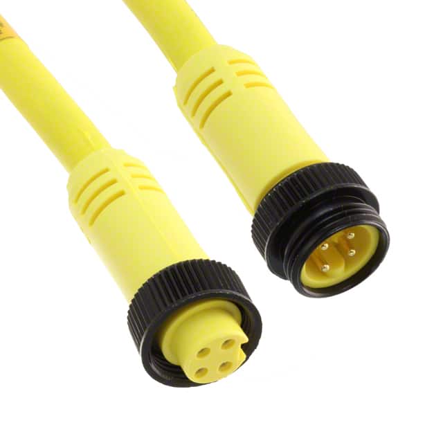 1300100864 CBL 4POS MALE TO FMALE 3.28'
