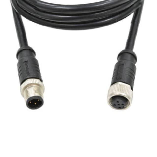 M12A05ML-12AFL-SB001 CBL 5POS MALE TO FMALE 3.28'
