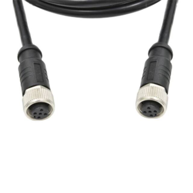 M12A05FL-12AFL-SDA05 CBL 5POS FMALE TO FMALE 1.64'