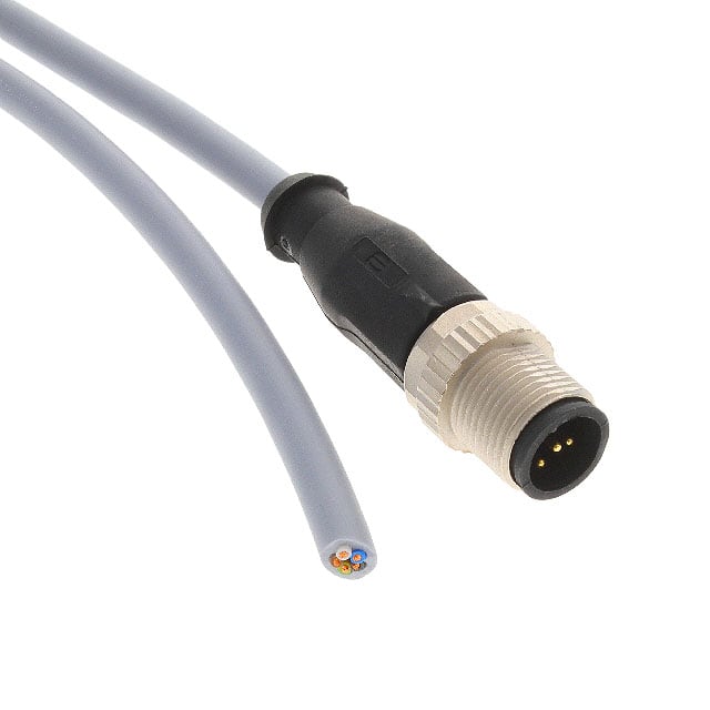 21348400585010 CBL 5POS MALE TO WIRE 3.28'