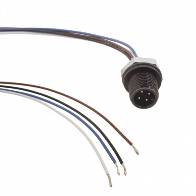 1200700151 CBL 4POS MALE TO WIRE 1'