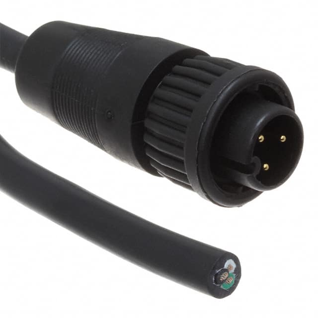 CA62803P07990 CBL 3POS MALE TO WIRE 6.56'