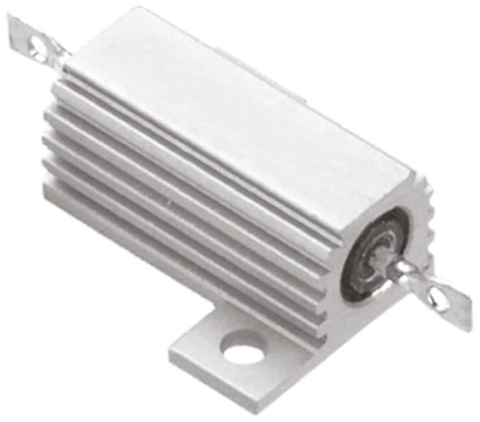 THS5082RJ This TE Connectivity THS5082RJ is a 50W wirewound chassis mount resistor with 82 Ohm resistance and a ±5% tolerance. It is designed for heatsink mounting.