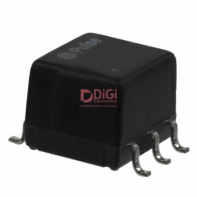 T3001NL The Pulse Electronics T3001NL is a telecom pulse transformer with 100µH inductance and a 1:1 turns ratio. It features a surface mount package.
