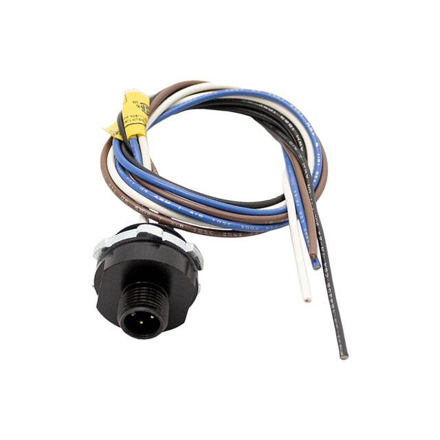 1200700177 CBL 4POS MALE TO WIRE 1.64'