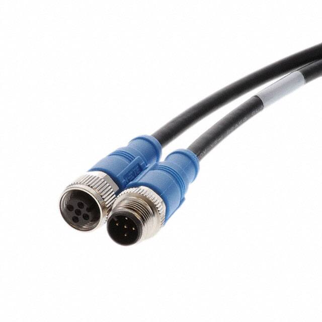 T4162113005-001 CBL 5POS MALE TO FMALE 1.64'