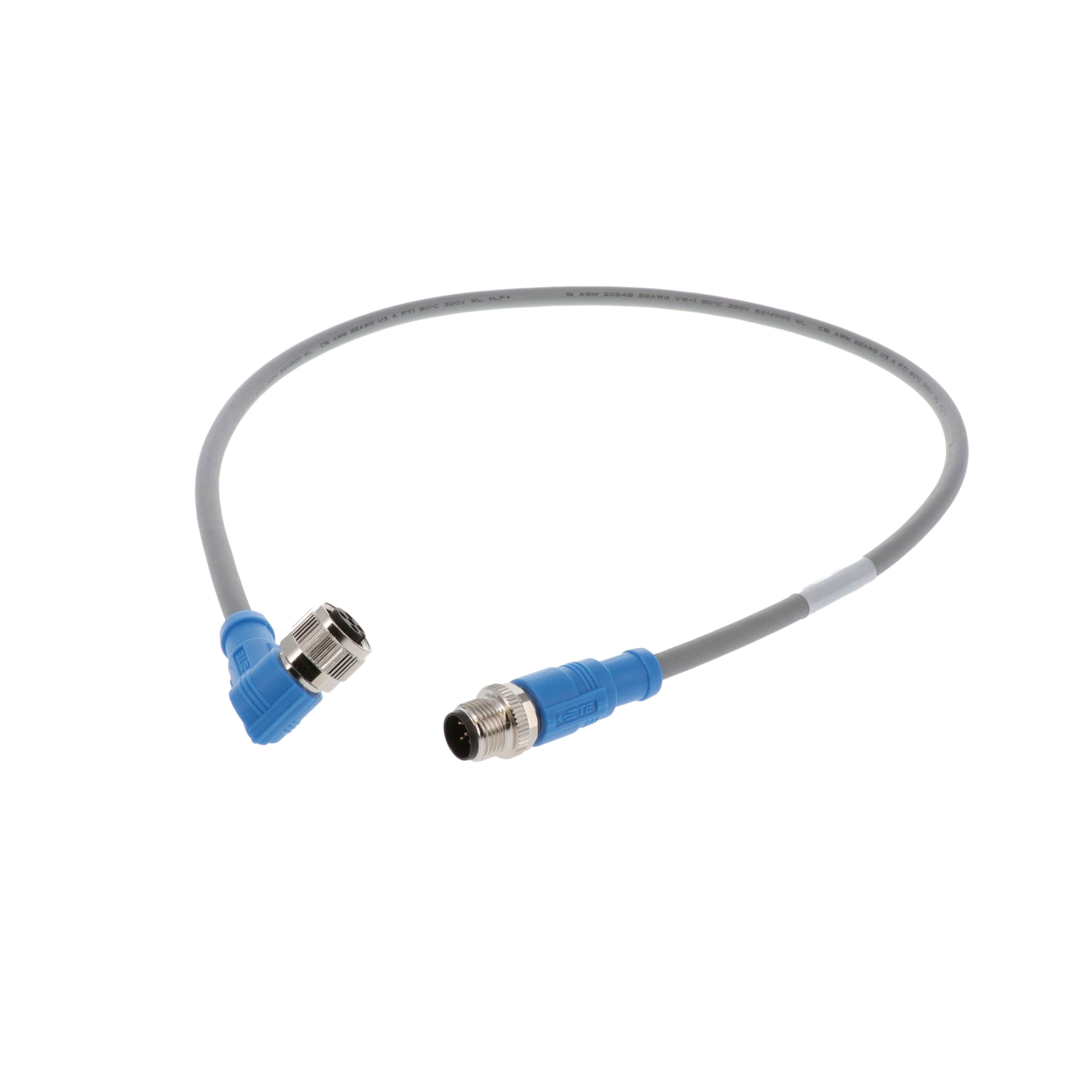T4162124005-001 CBL 5POS MALE TO FMALE 1.64'