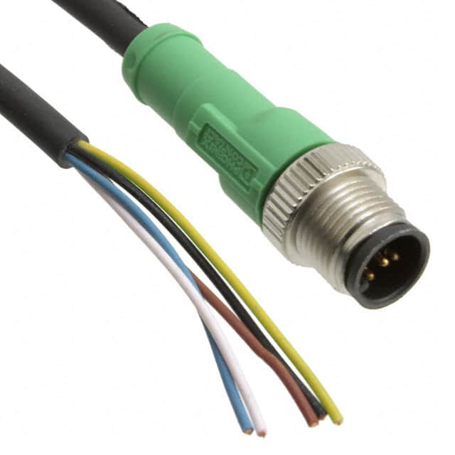 1669783 CBL 5POS MALE TO WIRE 16.4'