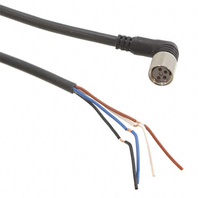 XS3F-M422-405-R CBL 4POS FMALE TO WIRE 16.4'