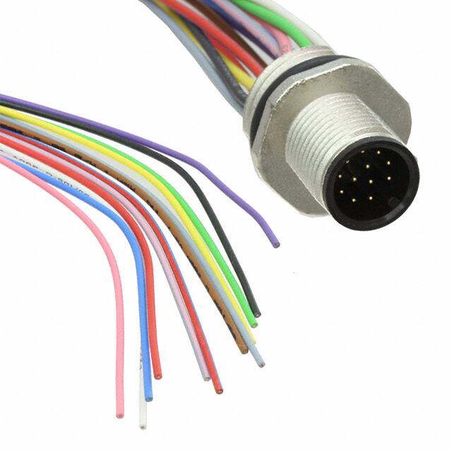 6-2271134-2 CBL 12POS MALE TO WIRE 0.66'