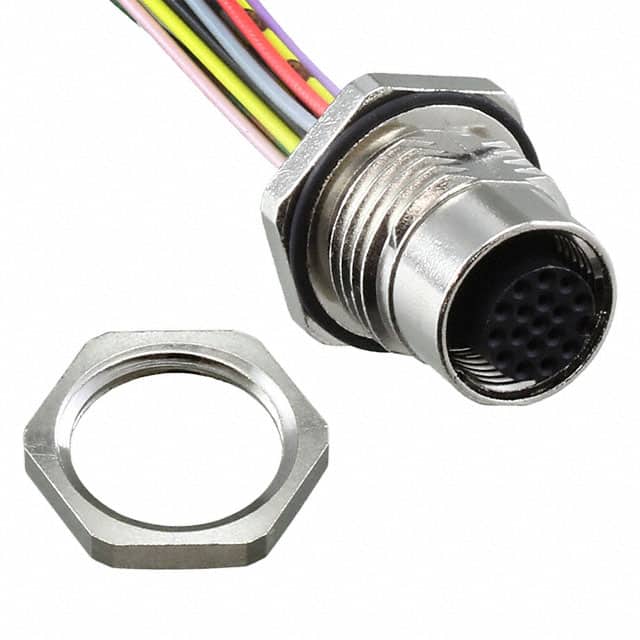 1411590 CBL 17POS FMALE TO WIRE 1.64'
