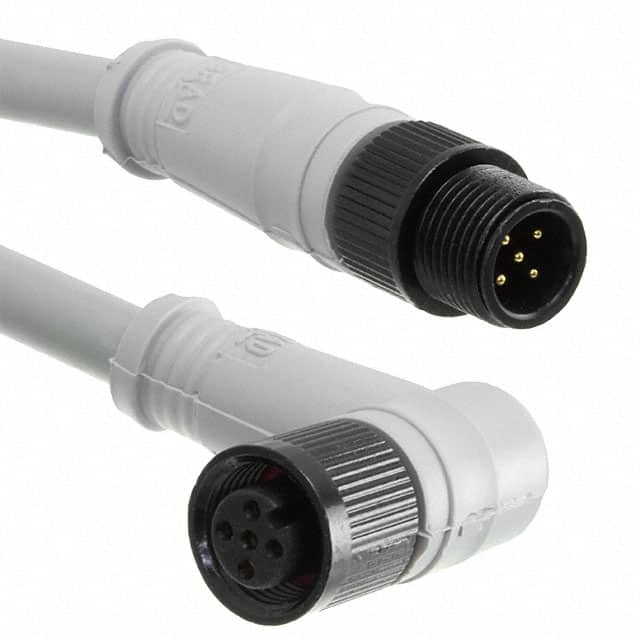 1300280264 CBL 5POS MALE TO FMALE 3.28'