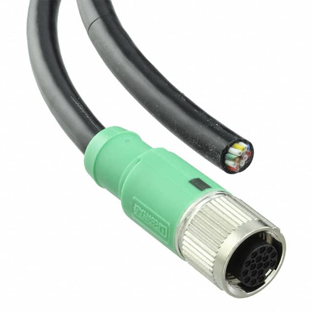 1555363 CBL 17POS FMALE TO WIRE 16.4'