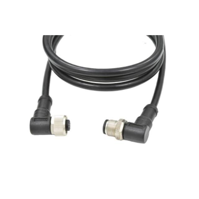 M12A04MR-12AFR-SDA05 CBL 4POS MALE TO FMALE 1.64'