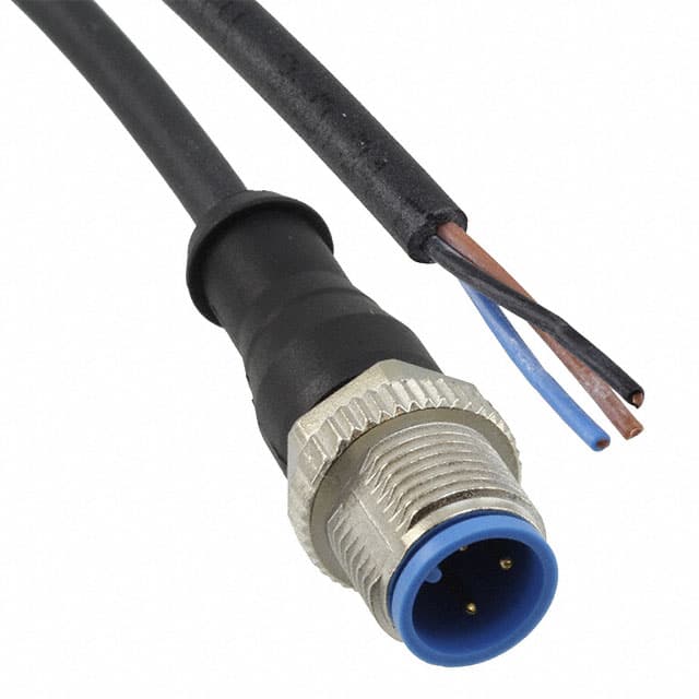 1-2273022-3 CBL CIRC 3POS MALE-WIRE 16.40'