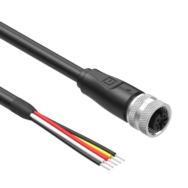 10-04536 CBL FEMALE TO WIRE LEAD 4P 1.64'