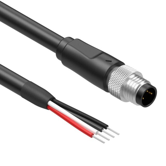 10-04144 CBL 3POS MALE TO WIRE 9.84'
