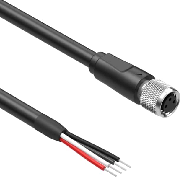 10-04136 CBL 3POS FMALE TO WIRE 9.84'