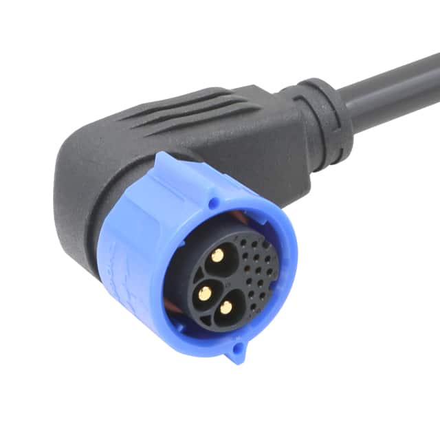 1IC03622051601 LARGE3+13 4KEY MALE PLUG WITH CA