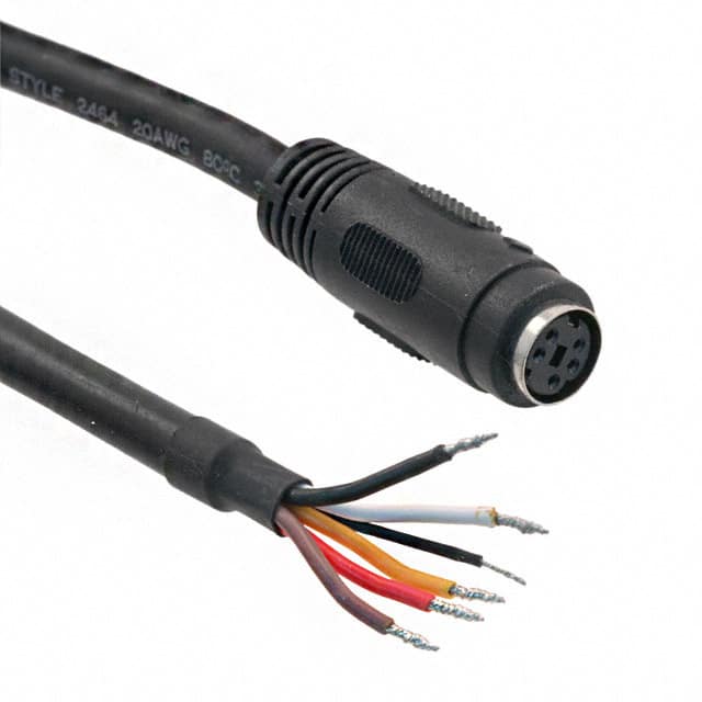 10-00428 CBL 5POS FMALE TO WIRE 6'