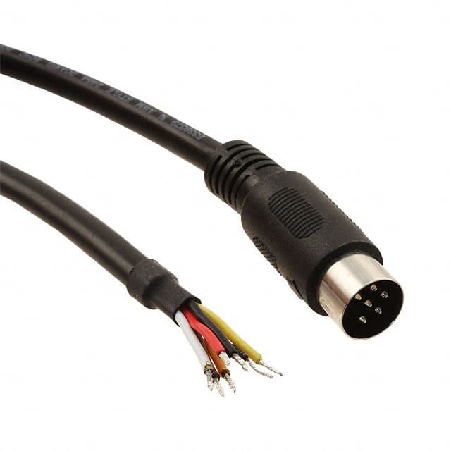 10-00436 CBL 6POS MALE TO WIRE 6'