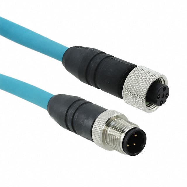 DR04AR117 TL356 CBL 4POS MALE TO FMALE 3.28'