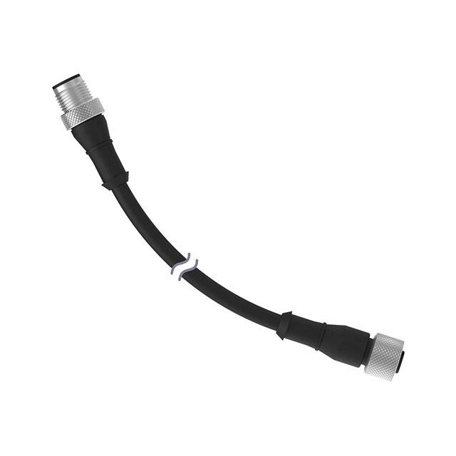 DEE2R-58D CBL 5POS MALE TO FMALE 8'