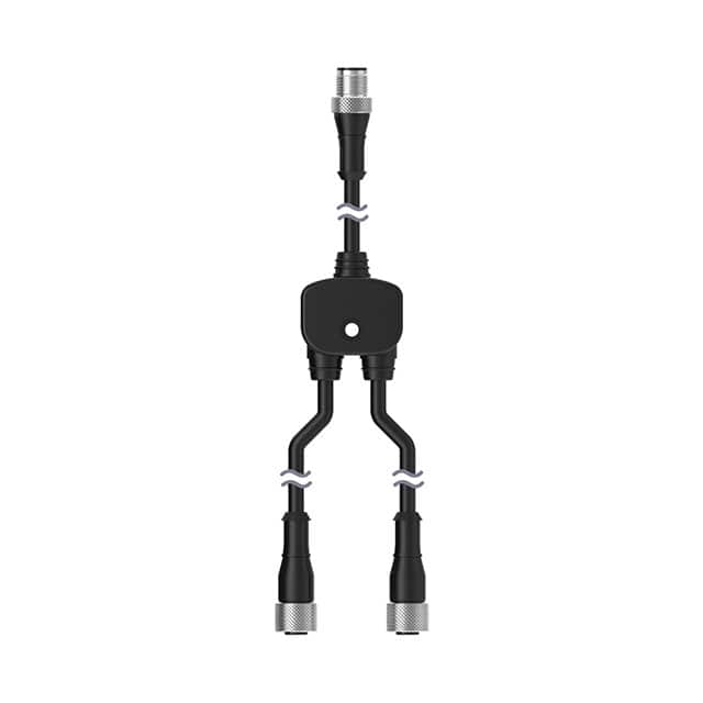 CSB-M1281M1281 CBL 8POS MALE TO FMALE 1'
