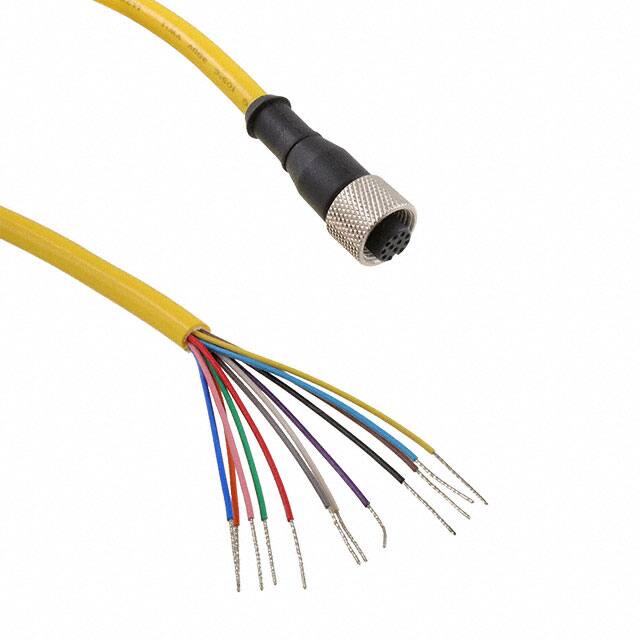 QDEG-1250E CBL 12POS FMALE TO WIRE 50'