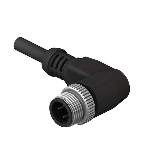 1072M12-04-1-4-RA-00100 CBL 4POS MALE TO WIRE 3.28'