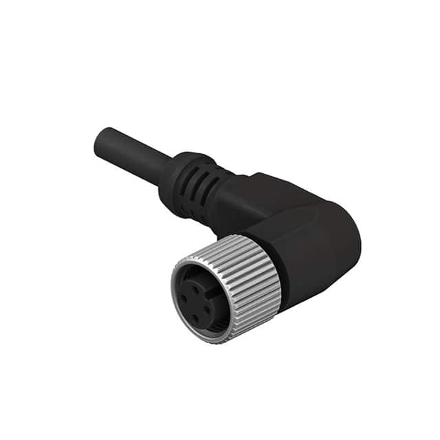 1072F12-04-2-1-RA-00100 CBL 4POS FMALE TO WIRE 3.28'