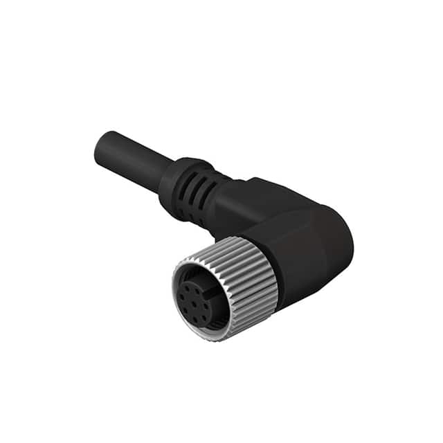 1072F12-08-2-1-RA-00100 CBL 8POS FMALE TO WIRE 3.28'