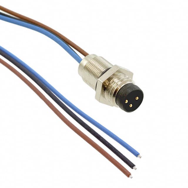 1500334 CBL 3POS MALE TO WIRE 1.64'