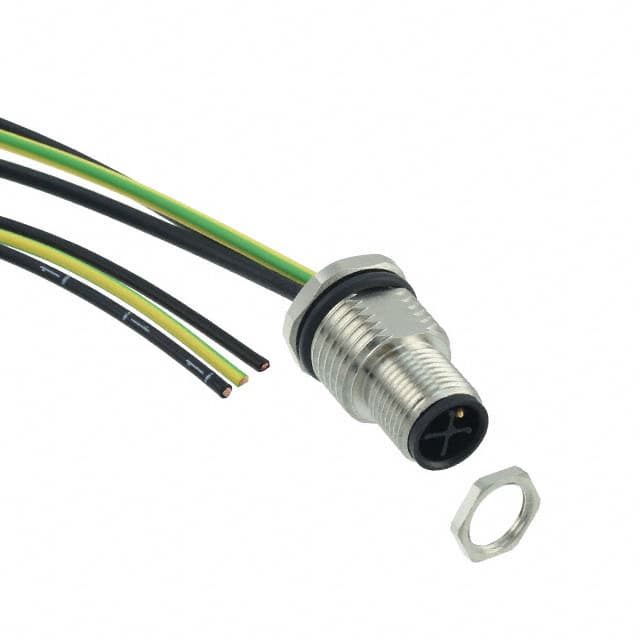 1411653 CBL 3POS MALE TO WIRE 1.64'