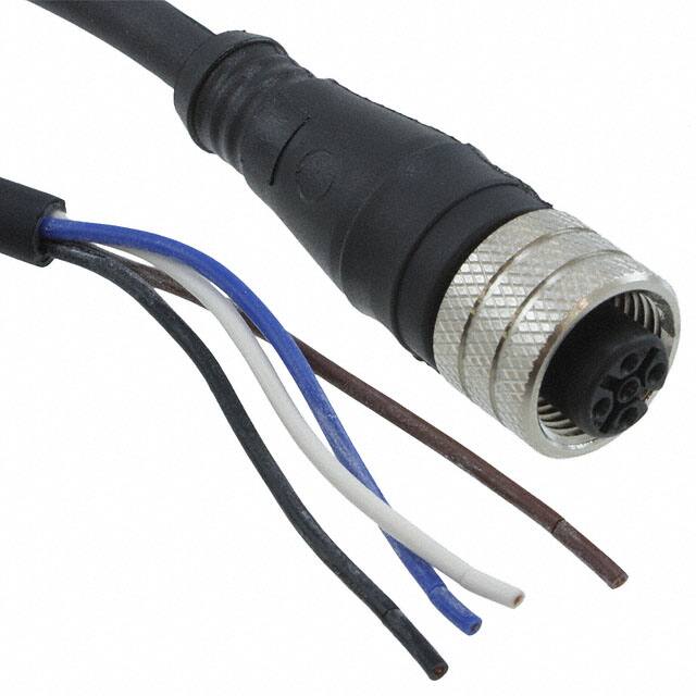 1200060634 CBL CIRC 5POS FEM TO WIRE 6.56'