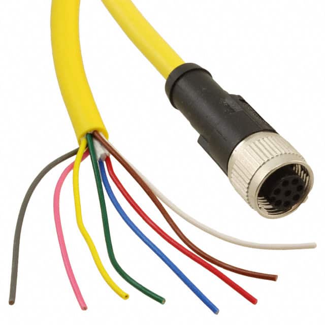 1406104 CBL 8POS FMALE TO WIRE 16.4'
