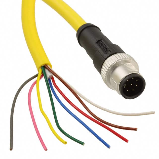 1406093 CBL 8POS MALE TO WIRE 16.4'
