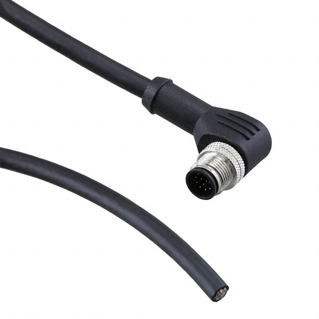 PXPTPU12RAM12ACL010PUR CBL 12POS MALE TO WIRE 3.28'