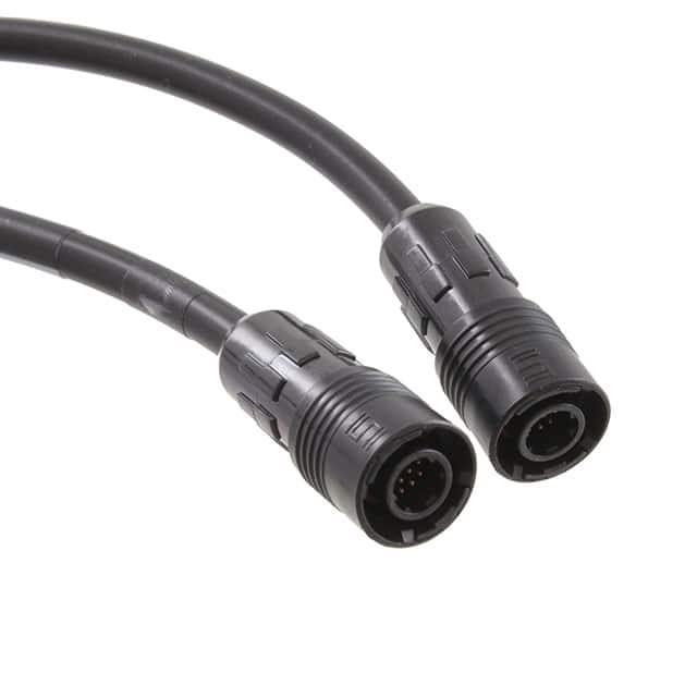 MCP-8-02-L-01.00-T-T CBL 12POS MALE TO MALE 3.28'