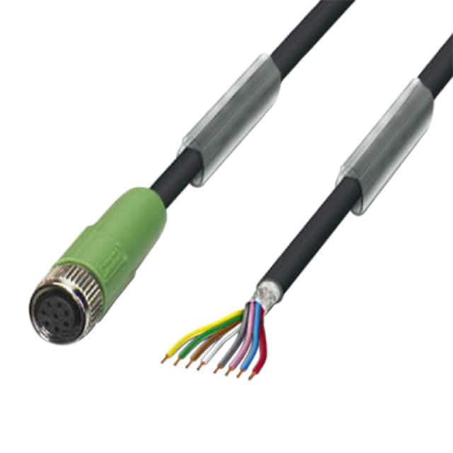1404147 CBL 8POS FMALE TO WIRE 4.92'