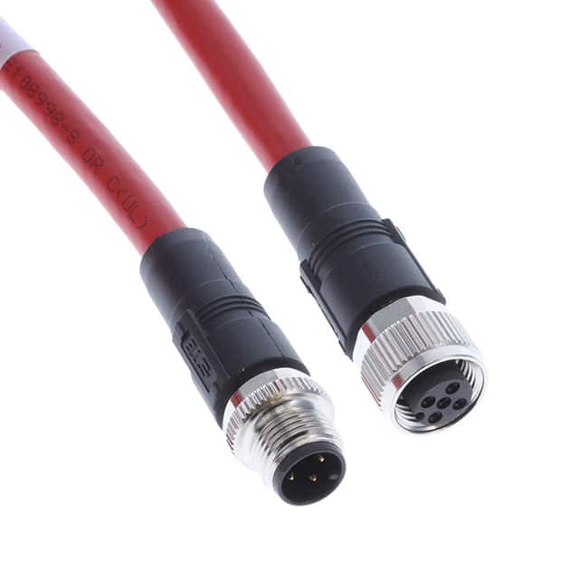 TAA545B1411-002 CBL 4POS MALE TO FMALE 3.28'