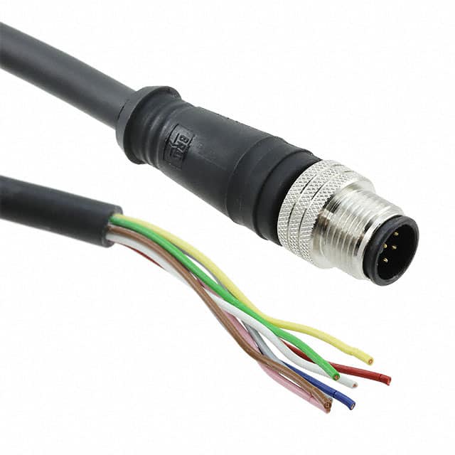 1200650964 CBL 8POS MALE TO WIRE 6.56'