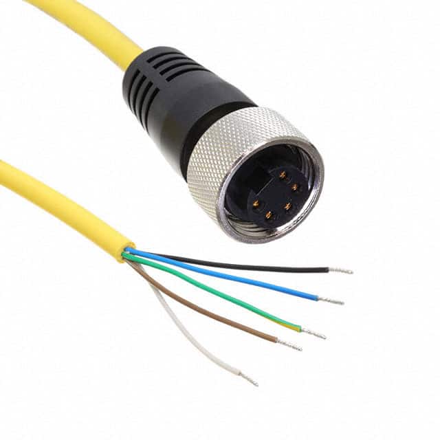 QDS-515C CBL 5POS FMALE TO WIRE 15'