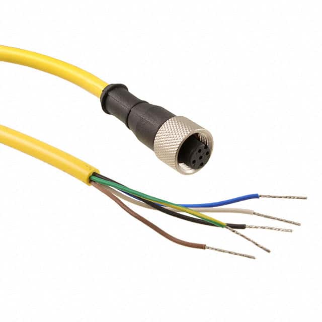 QDE-5100D CBL 5POS FMALE TO WIRE 100'
