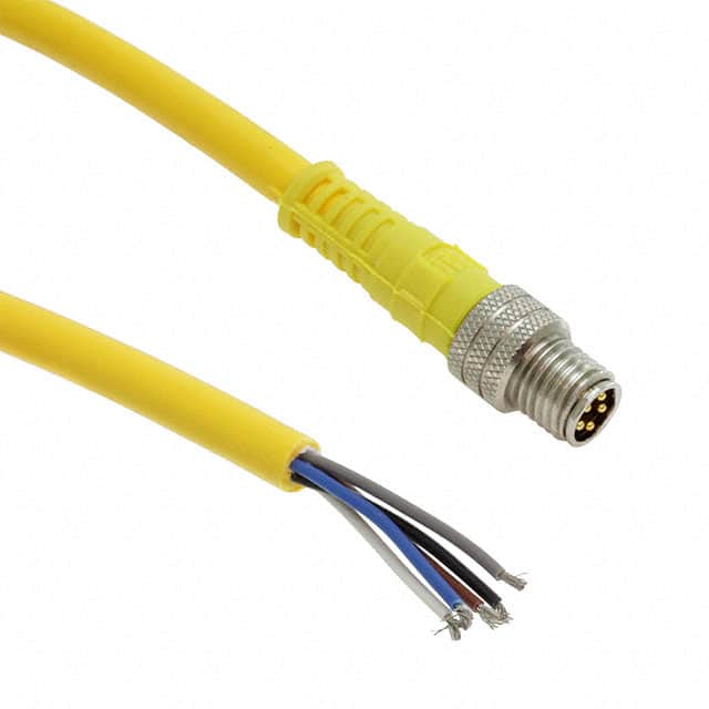 1200860207 CBL 5POS MALE TO WIRE 13.12'