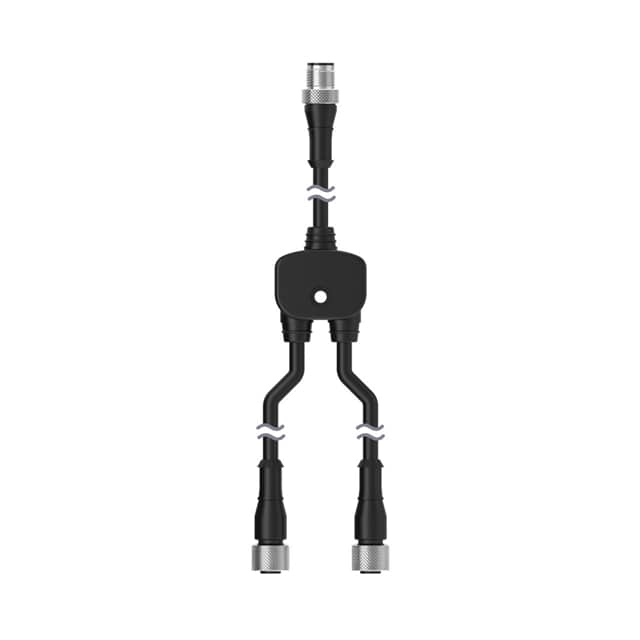 CSB-M1251M1251B CBL 5POS MALE TO FMALE 2'