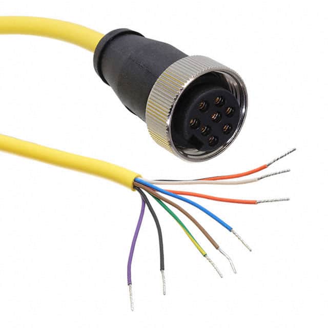 QDS-815C CBL 8POS FMALE TO WIRE 15'