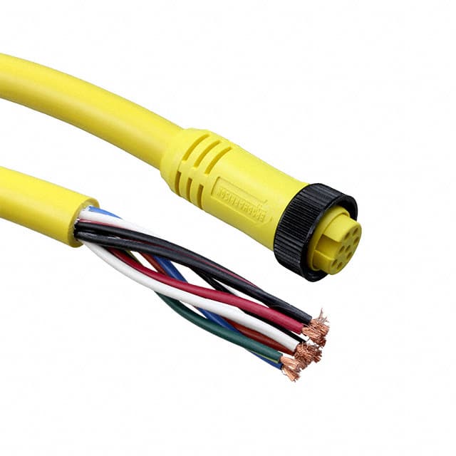 1300070142 CBL 8POS FMALE TO WIRE 6'
